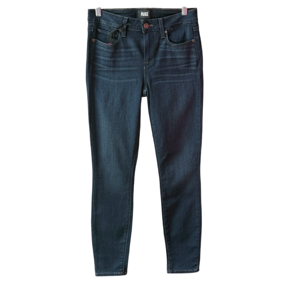 PAIGE‎ Women's Dark Blue Skinny Jeans